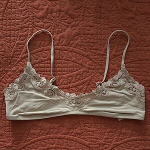 Skims Elegant Lace Trimmed Bralette